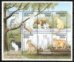 Tanzania Stamp 1810  - Cats