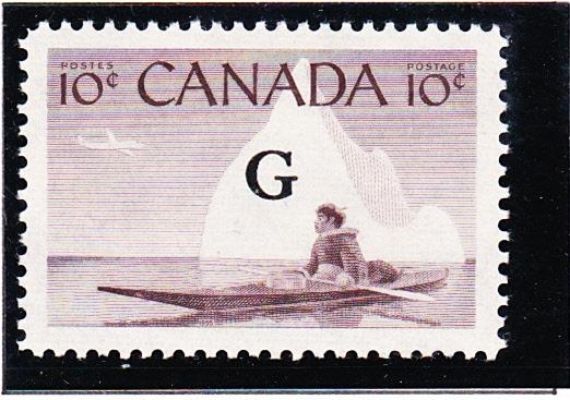 Canada O39a MNH 1962 10c vio brn Official Ty C