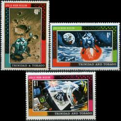 TRINIDAD & TOBACO 1969 - Scott# 166-8 Space Set of 3 NH