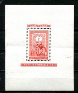 Hungary 1951 Sc CB13 Souvenir Sheet  1st stamp type  MNH CV $75 8453