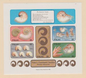 Palau Scott #203 Stamps - Mint NH Souvenir Sheet