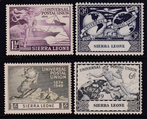 Sierra Leone 190-193 UPU MNH VF