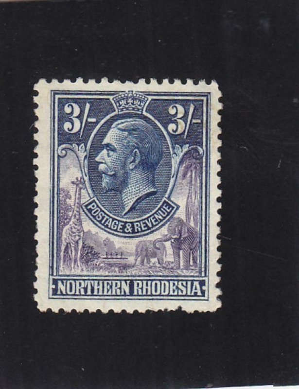 Northern Rhodesia: Sc #13, MH (36215)