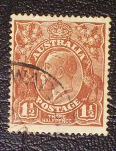 Australia Scott #63a used