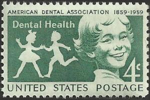 # 1135 MINT NEVER HINGED DENTAL HEALTH    