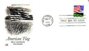 United States, First Day Cover, Flags