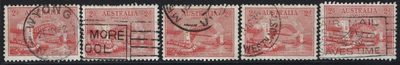 Australia 130 Used Lot of 15 (See Desc); SCV $24.00 ($1.60ea)