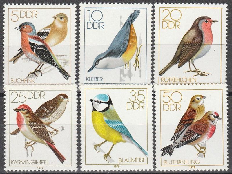 DDR #1976-81  MNH  CV $3.35  (A7757)