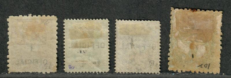 British Guiana Sc#96-102 M+U/H/F, Partial Set, Cv. $735