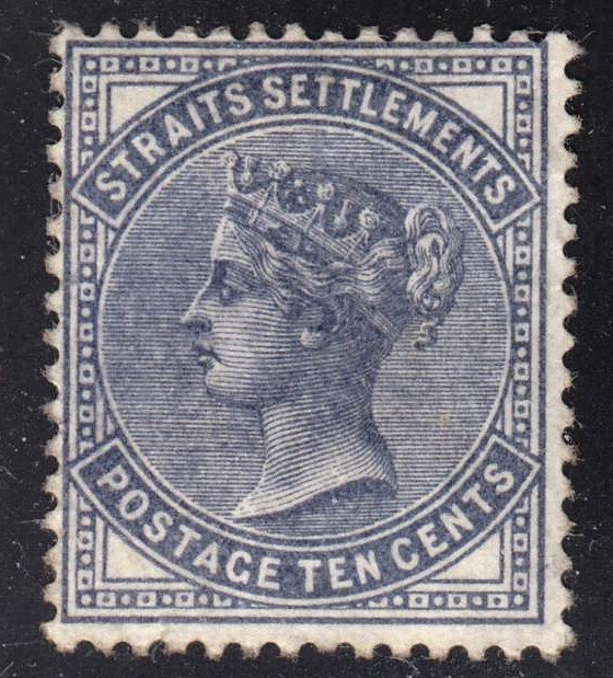 Malaya Straits Settlements Scott 51 wtmk CA F to VF mint OG H.