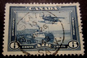 Canada #C6 CDS Cancel Saskatoon, SK {ebhs54}