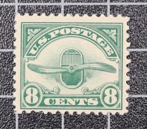 Scott C4 8 Cents Propeller MNH Nice Stamp SCV $35.00