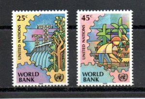 United Nations - New York  546-547 MNH