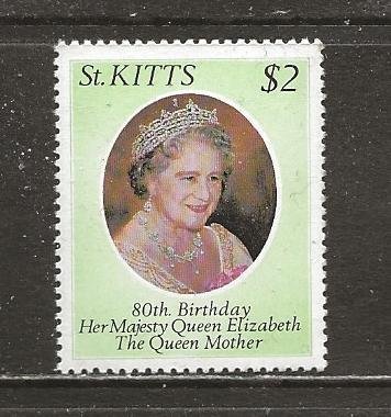 Saint Kitts Scott catalog # 44 Mint NH