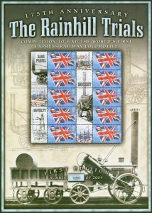 GB Smiler Sheet 2004 The Rainhill Trials 1st Ltd Edition