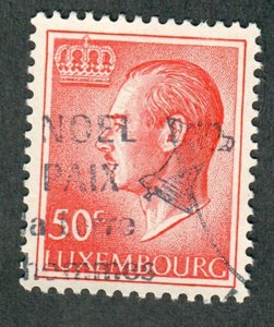 Luxembourg #419 used single