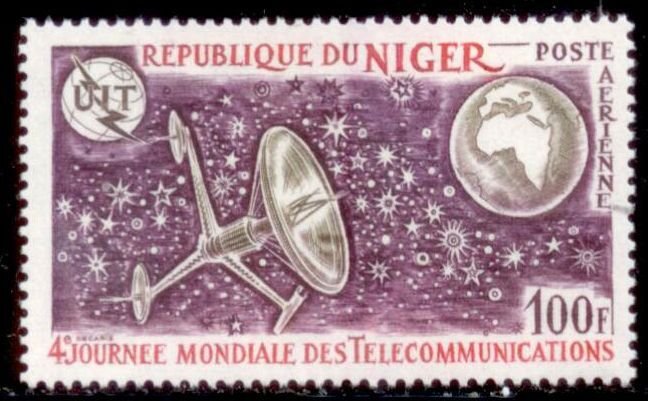 Niger 1972 SC# C186 Space MNH-OG L2733