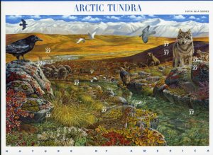 3802 37c Arctic Tundra Full Sheet