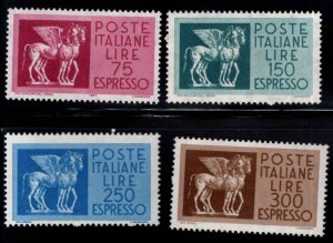 Italy Scott E33-E36 MH*  Special Delivery stamp set