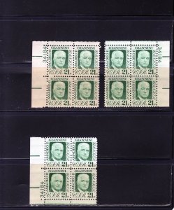 1400 Giannini, MNH PB/4 set/3 (#34184)