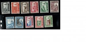 Malaya Penang #56-66 MH/MNH cpl set