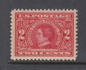 US #370 2c Seward  (never hinged) Very nice cv$15.00+