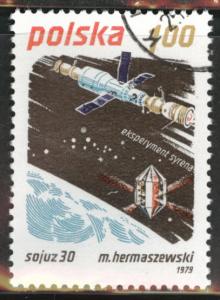 Poland Scott 2365 Used CTO favor canceled stamp 1979 space