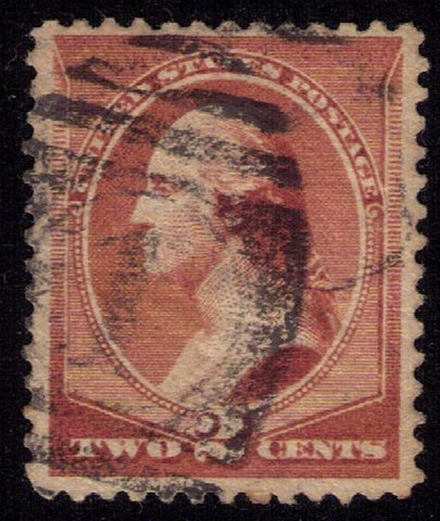 US Sc 211b Used Has Gum On Reverse F-VF Cat. $375.00