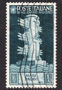 Italy Scott 377 VF used.  FREE...