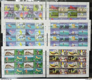 2014 Cook Islands Tourism Marine Life #1966-89 Michel 360 Eu 6Full Sh ** Ec206