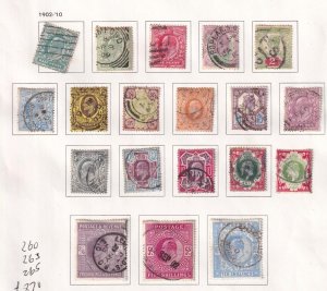 GB KEV11 1/2d TO 10sh PLUS A LOT OF EXTRAS CAT VALUE APPROX £1000