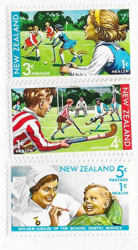 New Zealand #B82-B84 Childrens  Health  (MNH)  CV $2.00