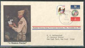 UNITED STATES NORMAN ROCKWELL SPECIAL COVER A MODERN PATRIOT AS SHOWN 