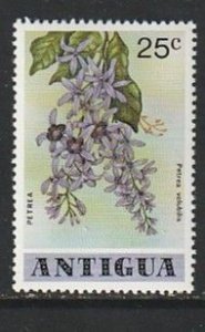 1978 Antigua - Sc 519 - MH VF - 1 single - Purple Wreath