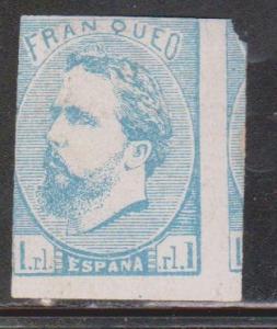 SPAIN Scott # X1 MH - Carlist Stamp 1st Reprint