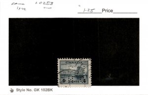 Canada, Postage Stamp, #O253 Used, 1942 Official (AB)