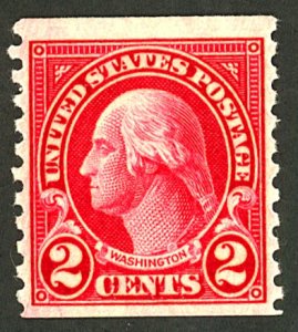 U.S. #599 MINT OG NH