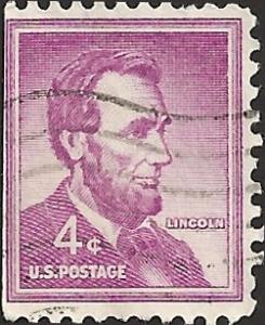 # 1036a USED DRY PRINT ABRAHAM LINCOLN