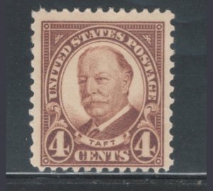 United States 1930 William H Taft 4c Scott # 685 MNH