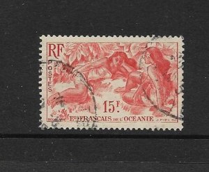 FRENCH POLYNESIA #176  USED