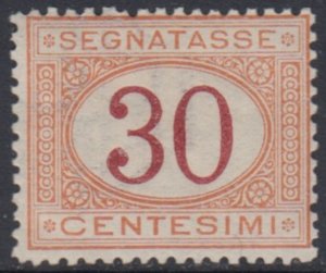 Italy Regno - Sassone Tax n. 7 - cv 6600$  MH*- FINE CENTERED