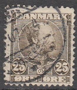 Denmark #67 F-VF Used CV $7.00 (A13144)