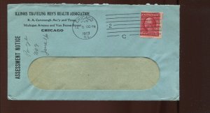 409 Schermack Used on Illinois Traveling Man's Health ASSN Cover MG85