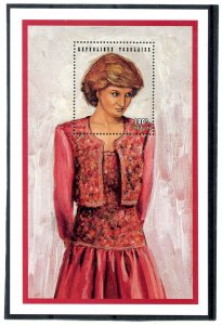 Togo 1997 PRINCESS DIANA s/s Perforated Mint (NH)