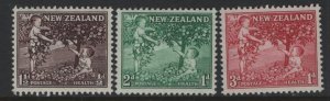 NEW ZEALAND B49-B51   MINT HINGED,