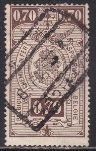 Belgium Q147 Parcel Post & Railway Stamps 1924