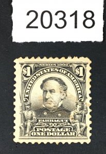 MOMEN: US STAMPS # 311 MINT OG H LOT # 20318