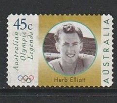 1998 Australia - Sc 1637 - used VF - single - Olympians