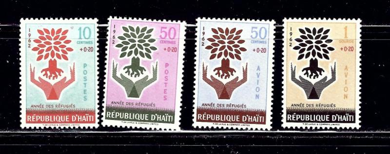 Haiti B28 29 and CB45 46 MNH 1962 set