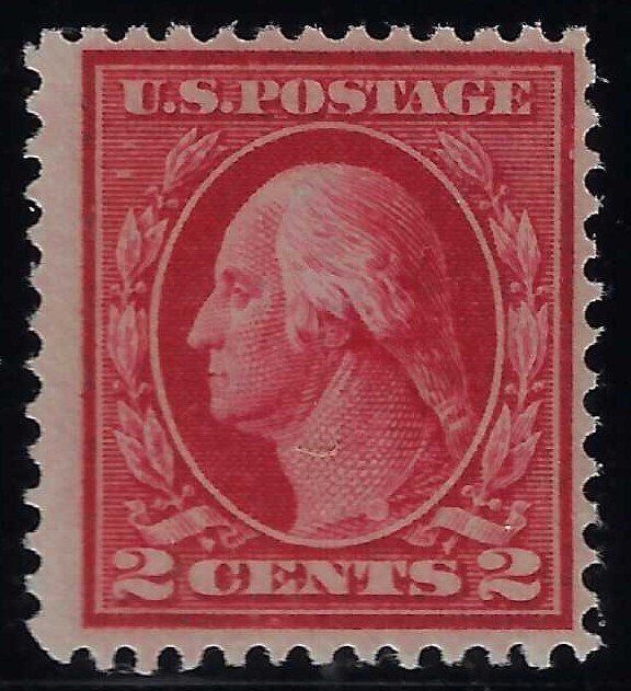 Scott #406 - F/VF-OG-NH - Beautiful rich color! - SCV $15